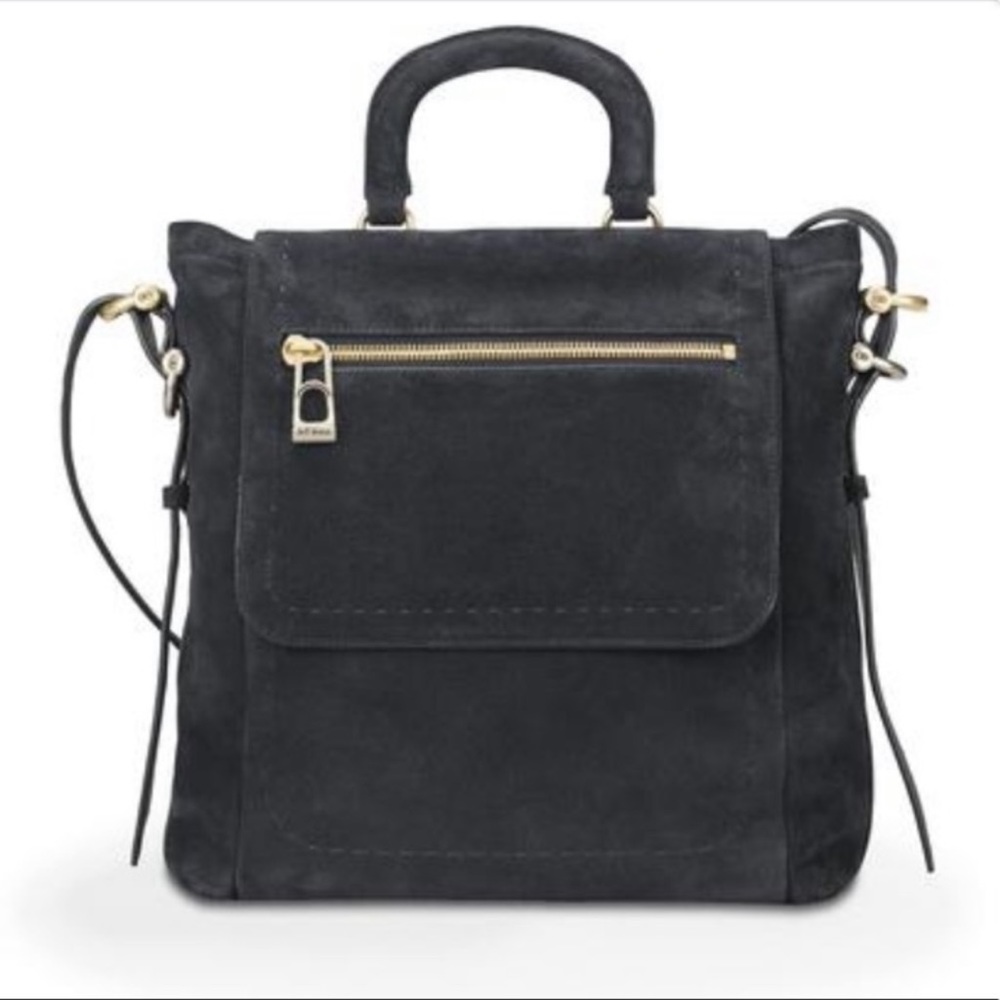 Bill Blass robin leather messenger bag